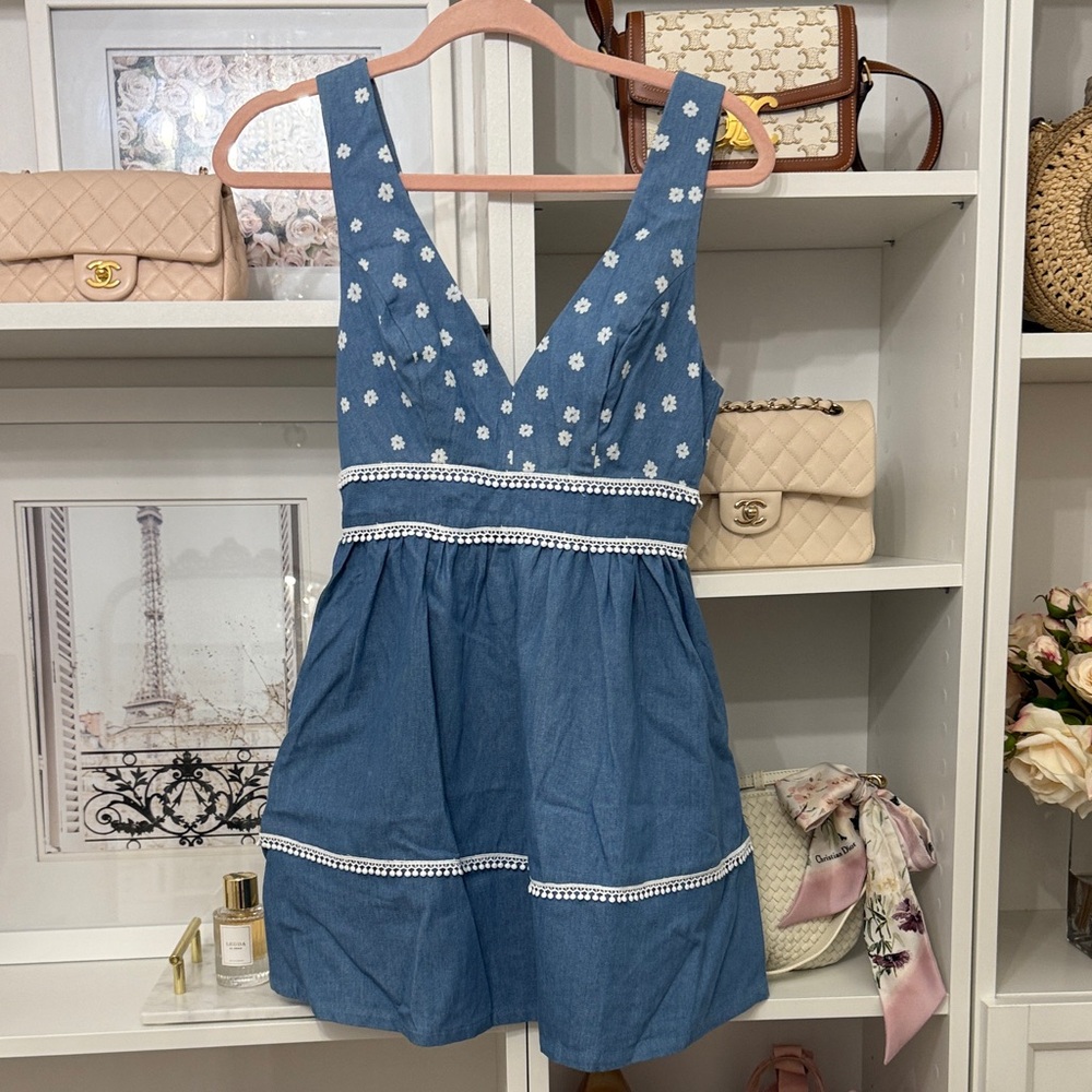 Petal & Pup Estrella Denim dress